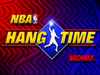 NBA Hang Time title screen for Nintendo 64